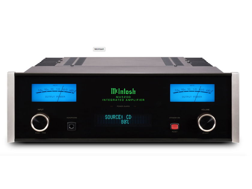 McIntosh MA5200 100W Integrated Amplifier and DAC