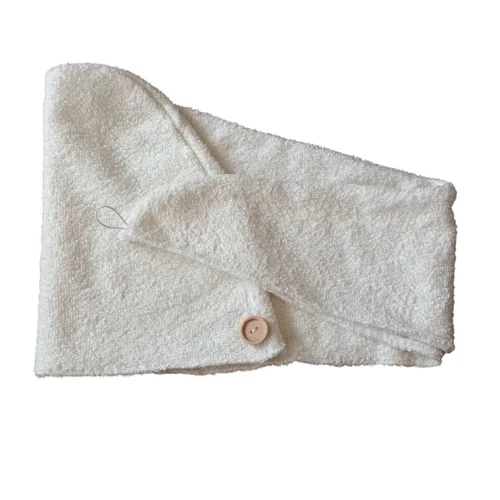 Geschenkset - Cosmos Organic Shampoo-Pulver + Turban-Handtuch