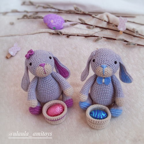 Easter Bunnies crochet pattern