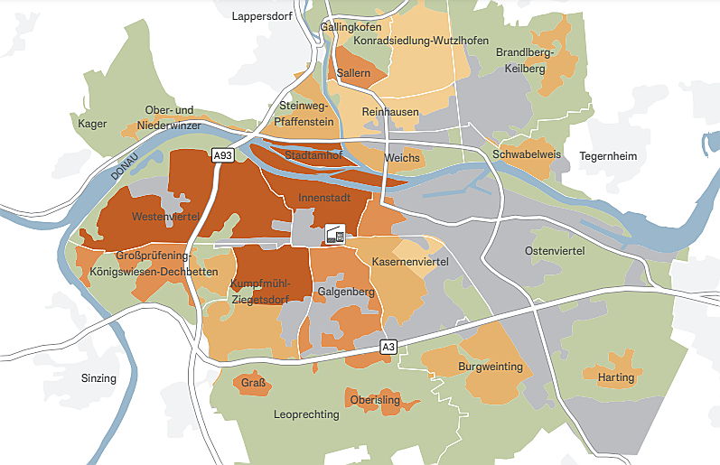  Hamburg
- Regensburg Wohnlagen