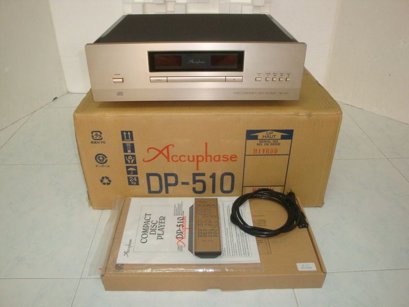 Accuphase DP-510 MDS CD Player like new (220V @ 50/60 Hz)