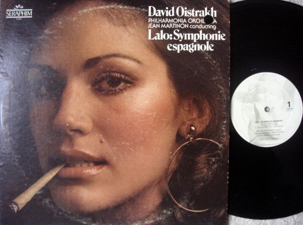 EMI Angel Seraphim / OISTRAKH, - Lalo Symphonie Espagno...