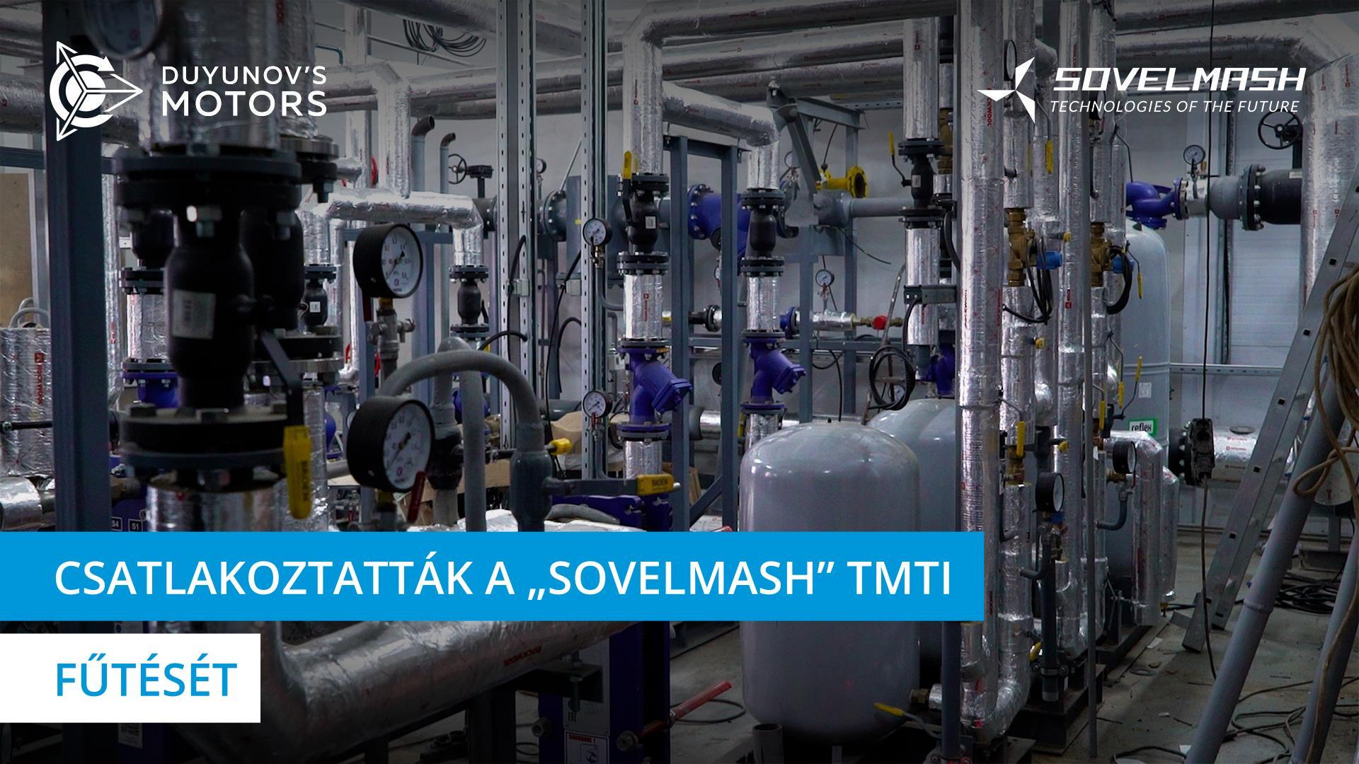 A „Sovelmash" TMTI az új évet meleggel köszönti!