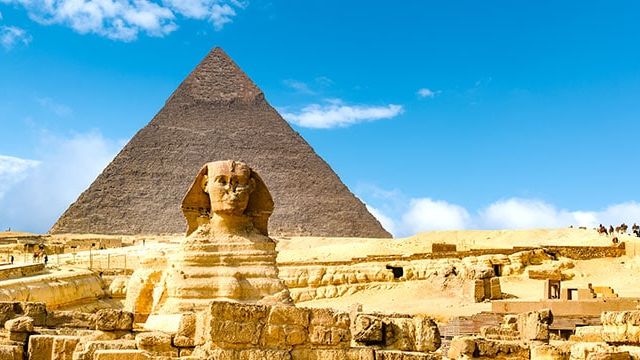 The Pyramids & Sphinx, Gisa, Egypt