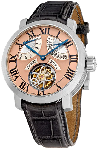 Pierre Kunz GRANDE COMPLICATION TOURBILLON RETROGRADE DAY AND DATE