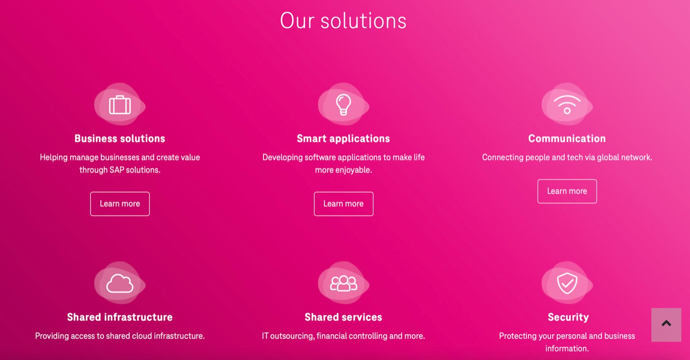 Deutsche Telekom IT Solutions Slovakia product / service