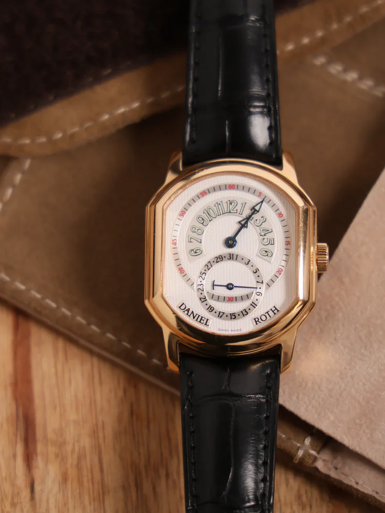 Daniel Roth Premier Retrograde Cal DR.700/10 Original Unpolished Condition Papers 2005