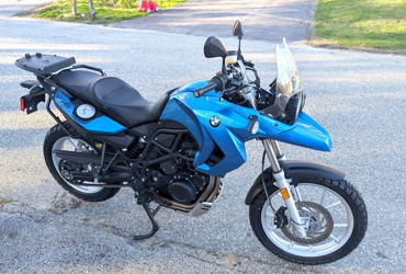 2009 BMW F 650 GS motorcycle for rent near Falmouth, ME