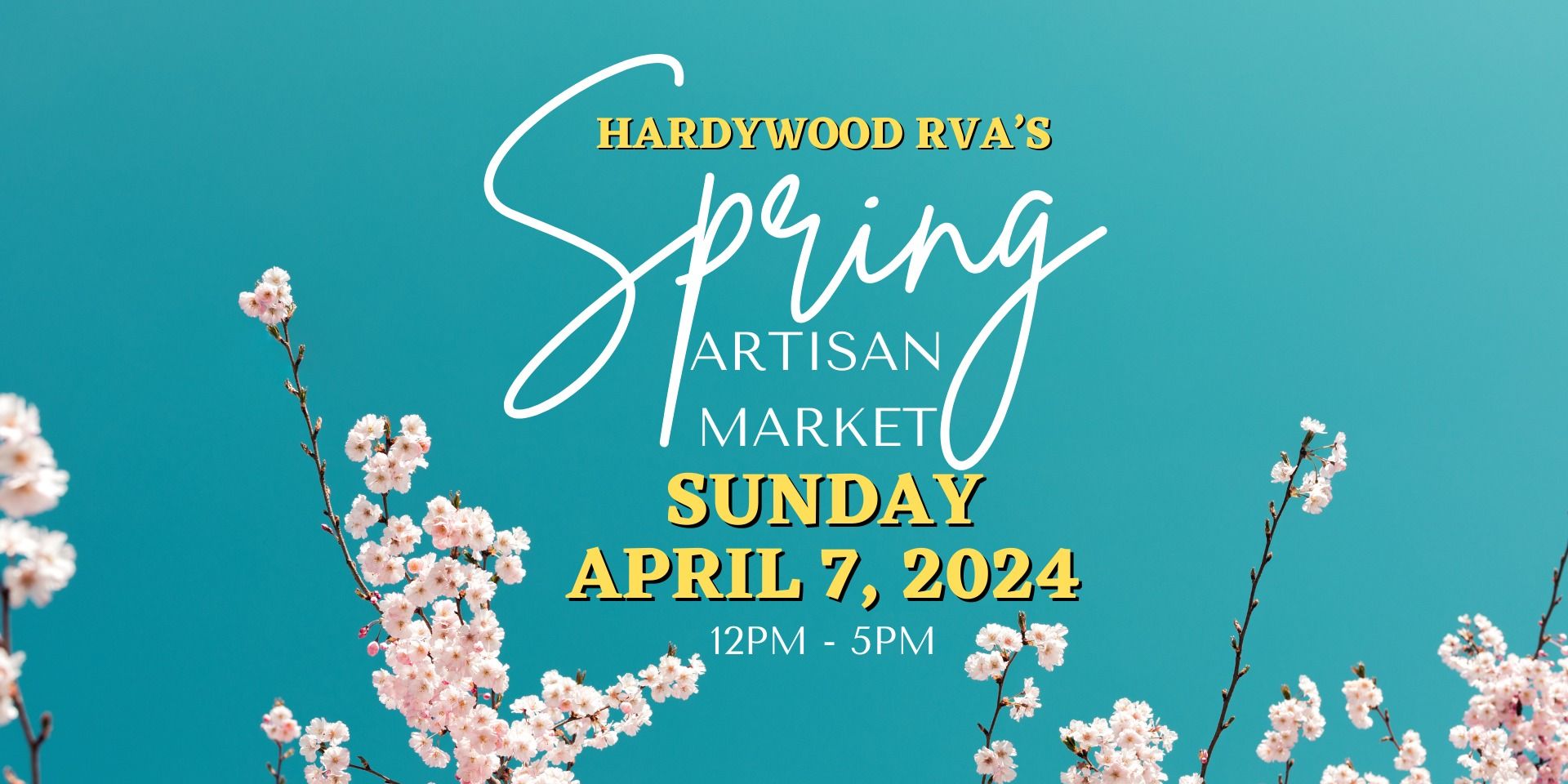 Spring Artisan Market at Hardywood promotional image