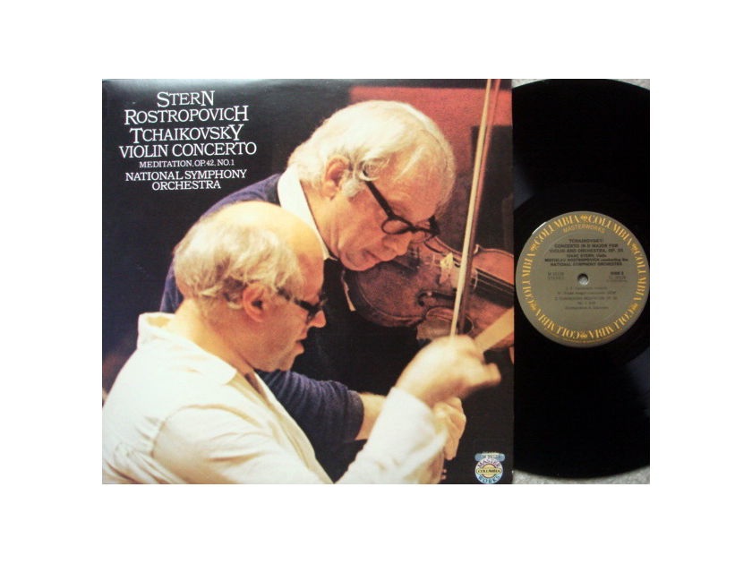 CBS / STERN-ROSTROPOVITCH, - Tchaikovsky Violin Concerto, MINT!