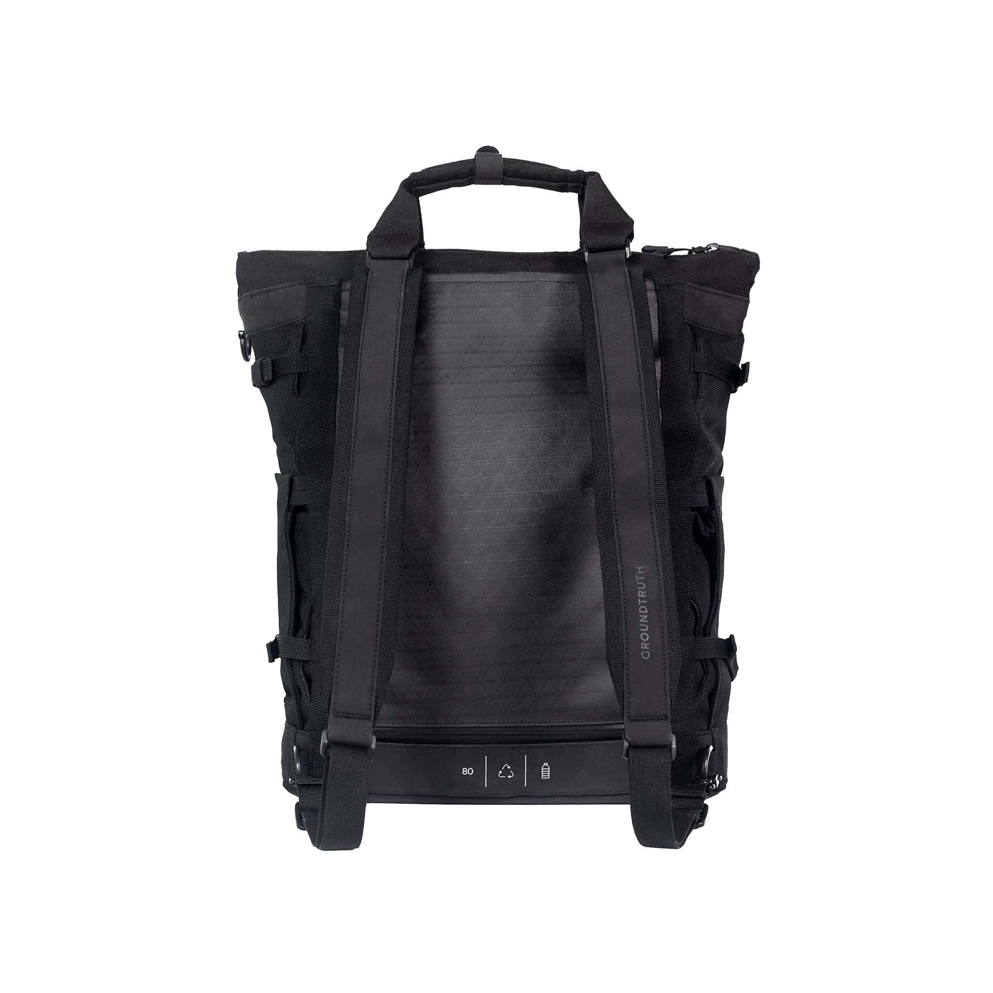 Carry your gadgets globally with GROUNDTRUTH’s bags and accessories merging fashion and technical innovation, in collaboration with RIKR and OceanBottle