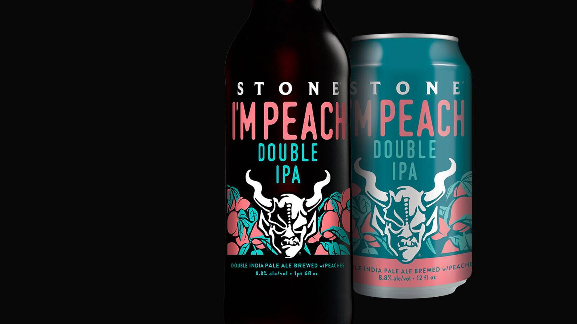Featured image for Stone Brewery Has A Peachy Beer To Toast Trump's Troubles
