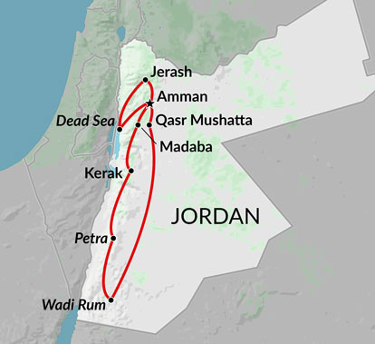 encounters travel jordan
