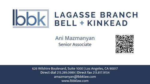 Lagasse Branch Bell + Kinkead