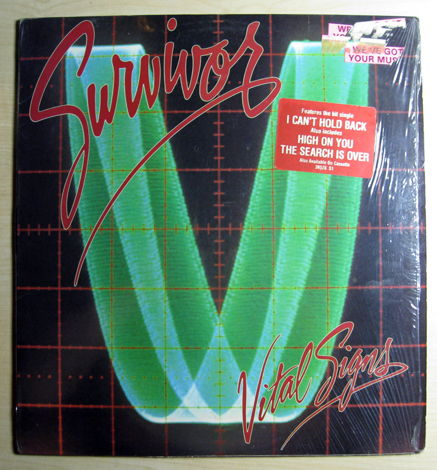 Survivor - Vital Signs - 1984 Scotti Bros. Records FZ 3...