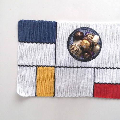 "Mondrian" cushion