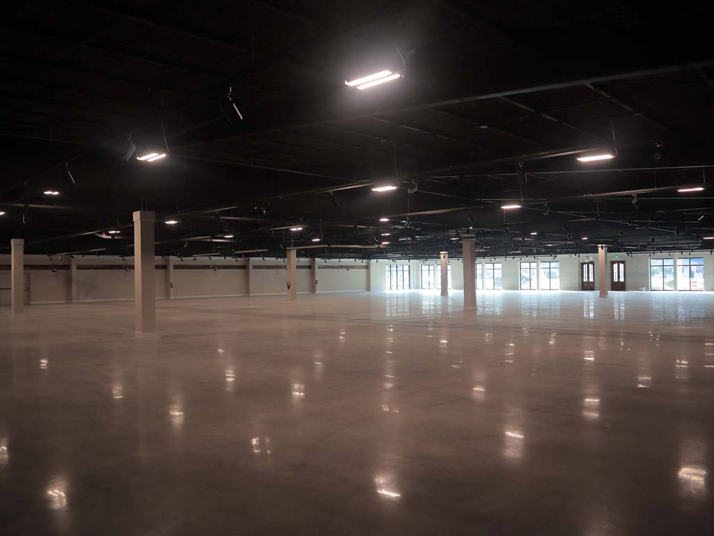 Interior Construction of the New Showroom and Warehouse for Charleston Amish Furniture