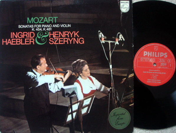 Philips / SZERYNG-HAEBLER, - Mozart Violin Sonatas K.45...