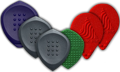 Pocket Pack of 6 Bass Guitar Picks