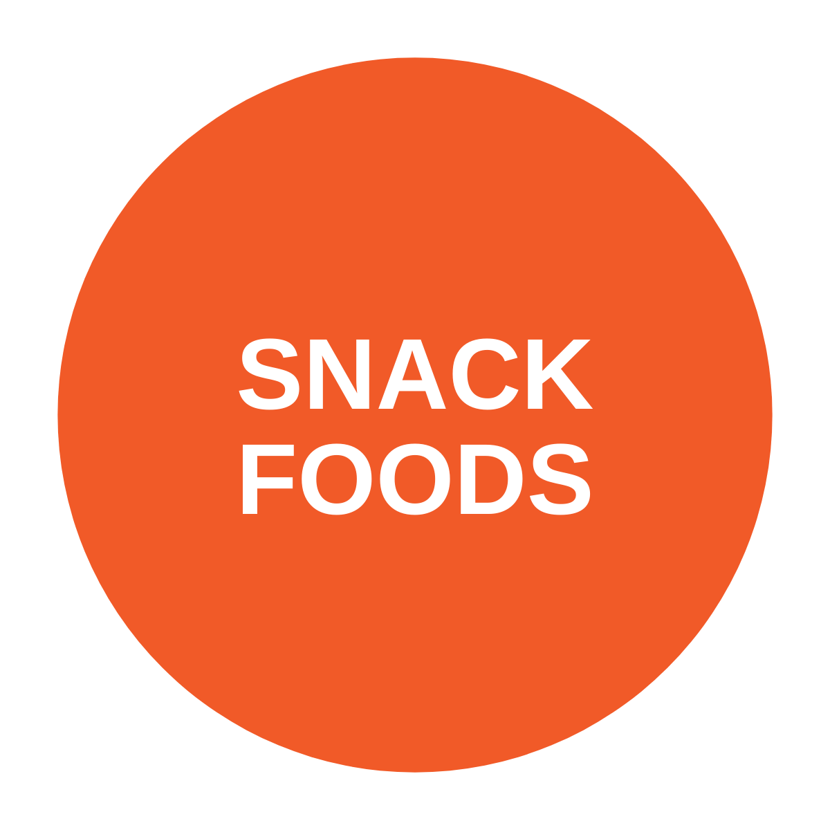 Orange snack food icon