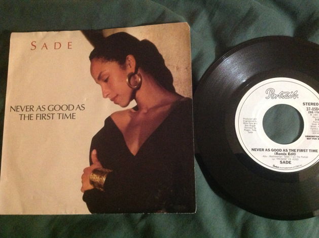 Sade - Never As Good As The First Time Epic Records Pro...