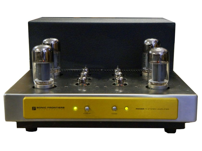 SONIC FRONTIERS POWER-1  Stereo Power Amplifier (Gold) - 60% Off; Excellent Condition; 1 yr. Warranty