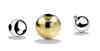 Gold and platinum screw top belly balls-PobjoyDiamonds