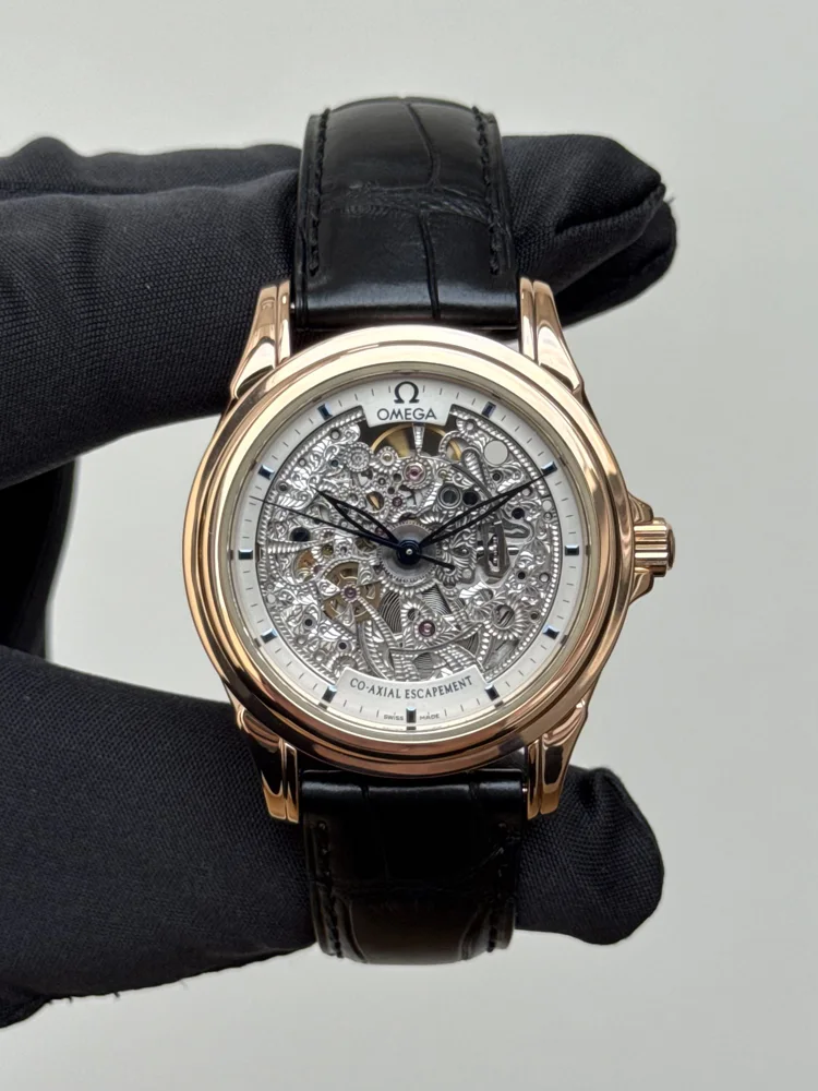 Omega SPECIALITIES Skeleton 5932.30.23  37.5mm Red Gold Limited Edition of 33pcs, image 1