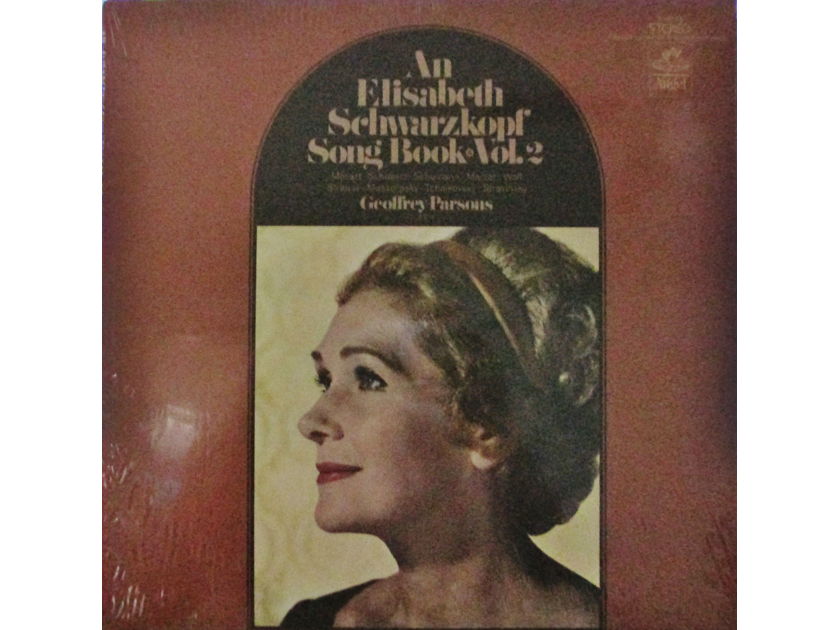 ELISABETH SCHWARZKOPF (FACTORY SEALED CLASSICAL LP) - SONGBOOK VOLUME 2 ANGEL S 36545