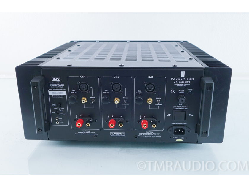 Parasound A31 3 Channel Power Amplifier (9980)
