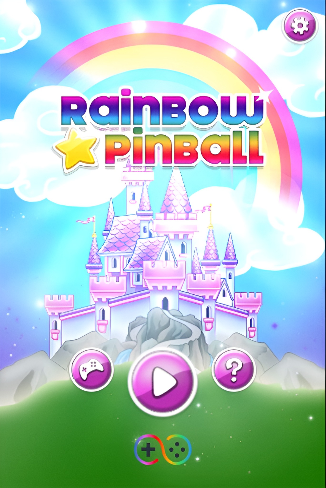 Image Rainbow Star Pinball - Play Free Online Arcade Game