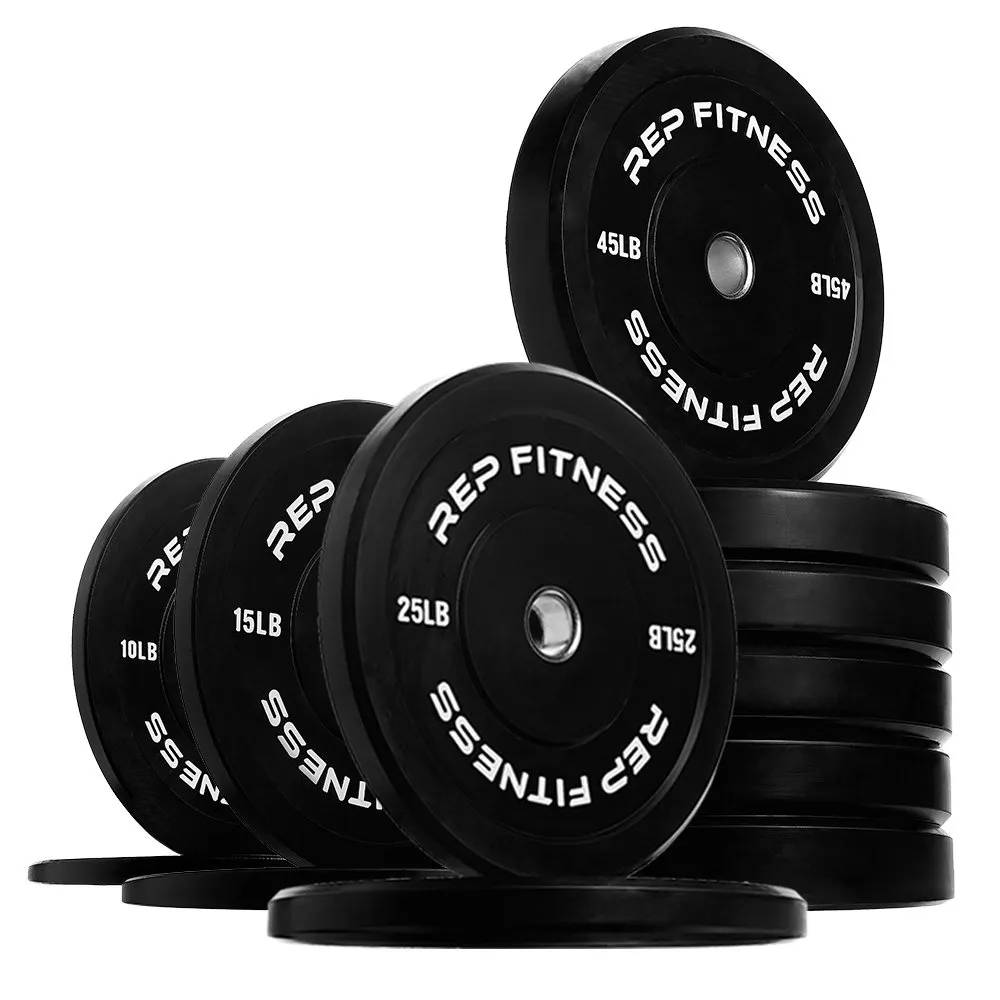 REP Black Bumper Plates