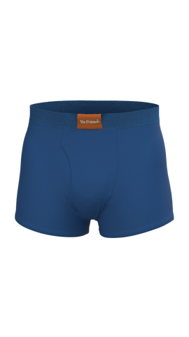 Malibu Blue Fairtrade Organic Cotton Boxer Trunks