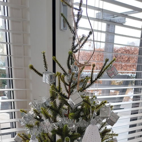 Christmas hat ornament for the Christmas tree