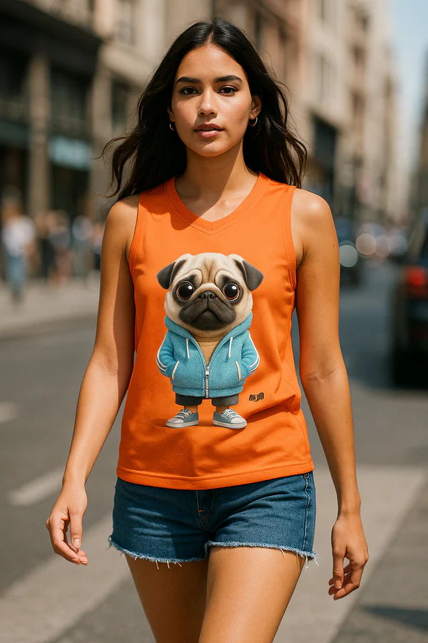 Orange Pug Jersey