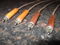 Silver Solid Core RCA Interconnects with magnets (2-pai... 6