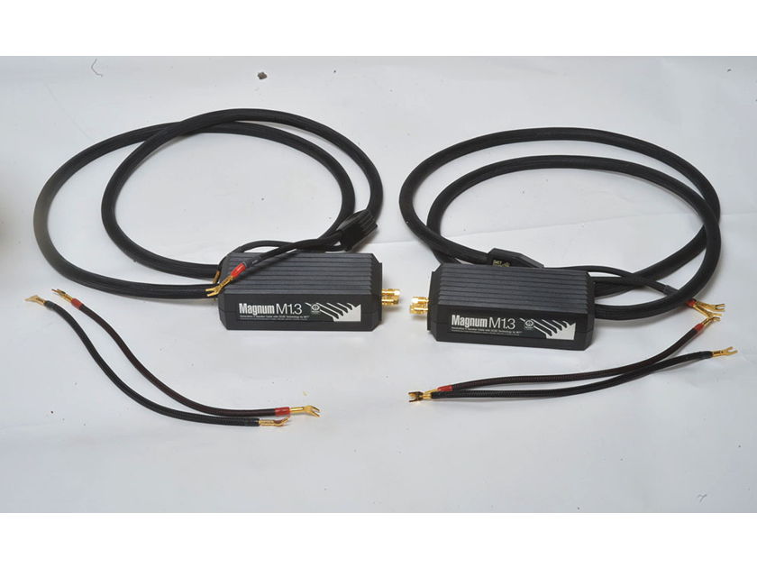 MIT Cables MAGNUM M1.3 Spkr Cables, 10ft pr. Oracle performance, 8/10 shape.Wrnty.