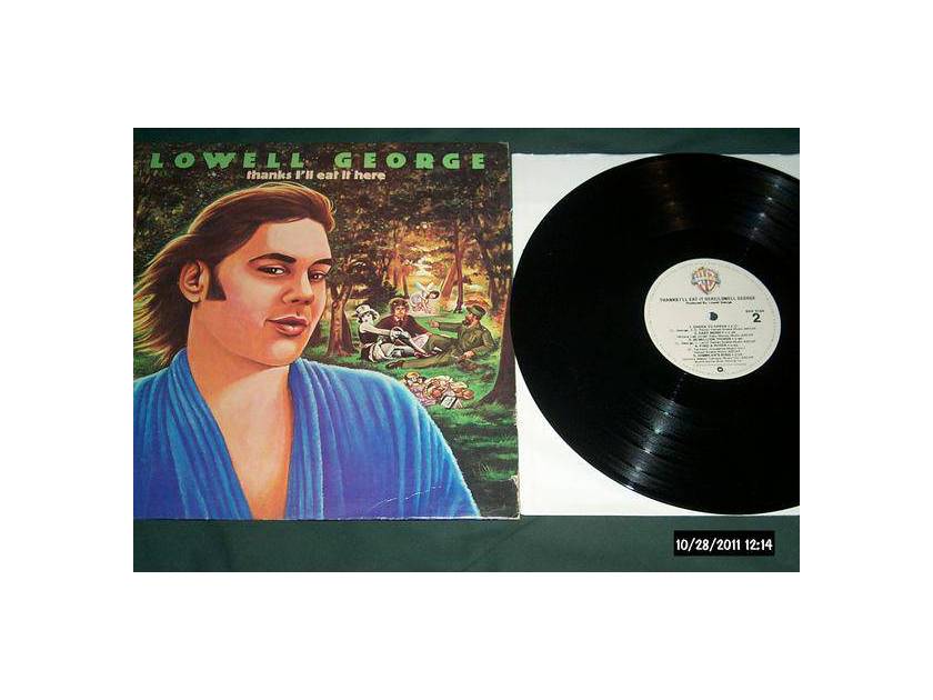 Lowell george - Thanks I Eat It here lp nm