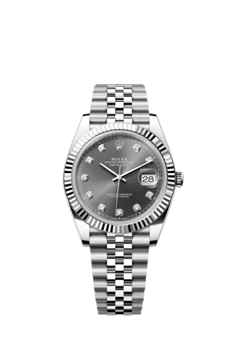 Rolex Datejust Rhodium DIal Diamond Index Numerals Jubilee Bracelet Box + Papers 2025