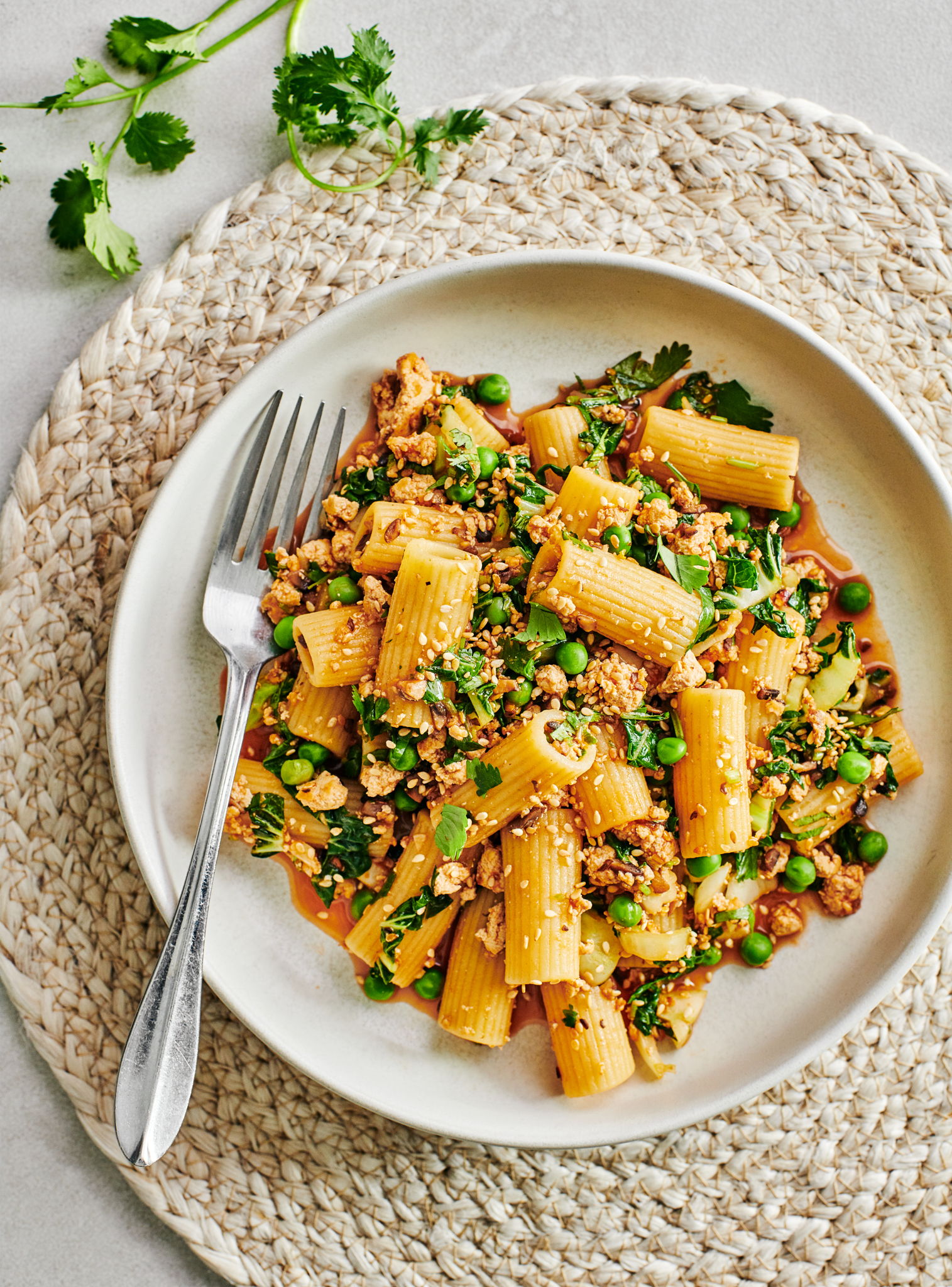 Tofu and Mushroom Rigatoni | RICARDO