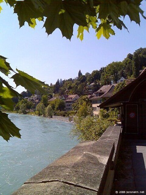 Fleuve Aar à Berne 2 - juin 2006