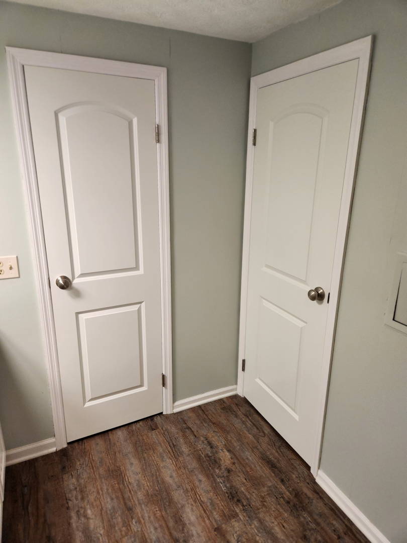 New interior door