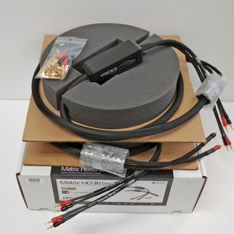 MIT Matrix HD 38 Bi-Wire  Speaker Cables 8ft pair