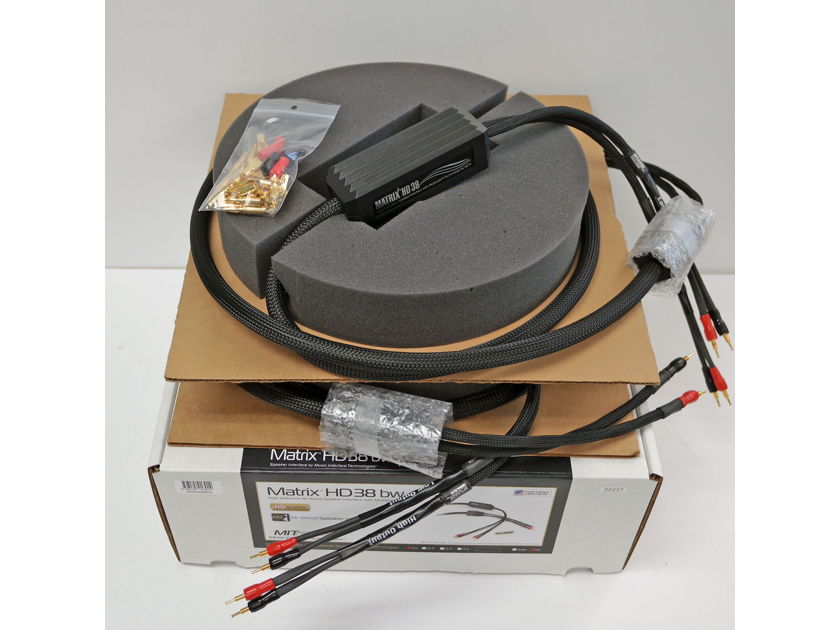 MIT Matrix HD 38 Bi-Wire  Speaker Cables 8ft pair