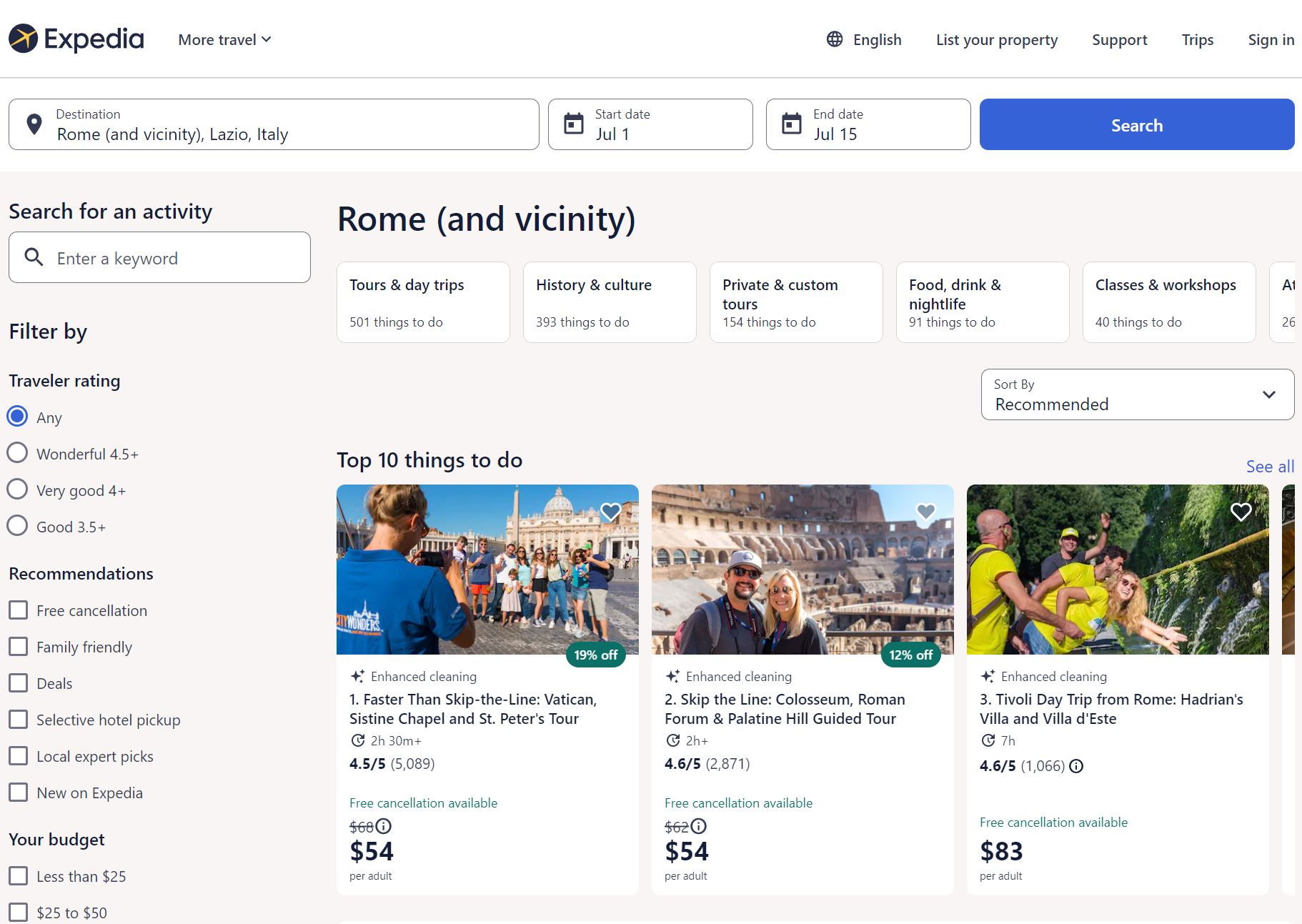 Zaui Booking Software connects with Expedia
