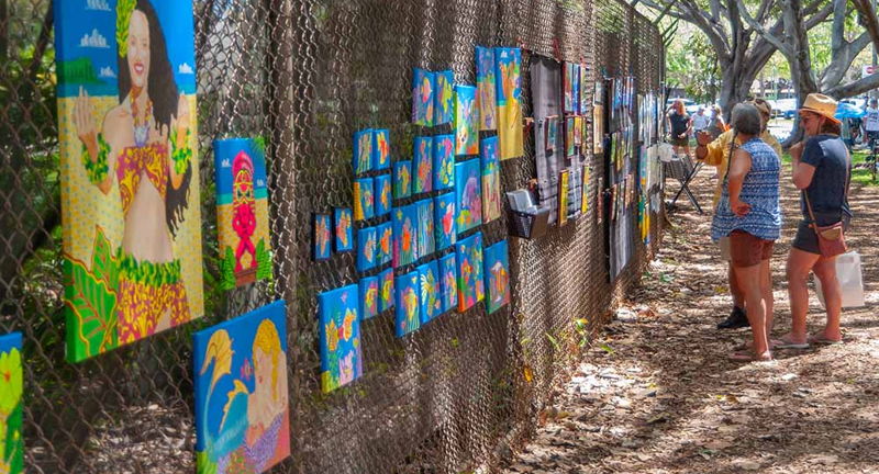 Art On The Zoo Fence