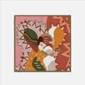 Foulard bandeau en soie Collection la fleur virginie riou