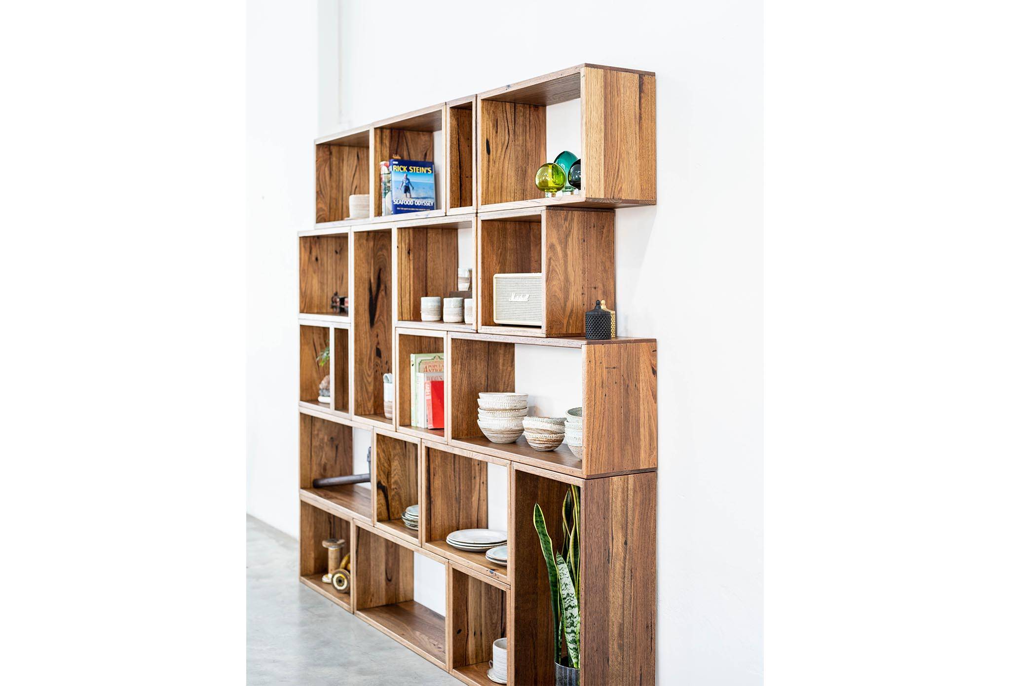 Recycled Timber Shelving Unit