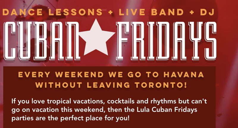 Cuban Friday with Latin Swing +  DJ Trambo + Shum de Salsa!