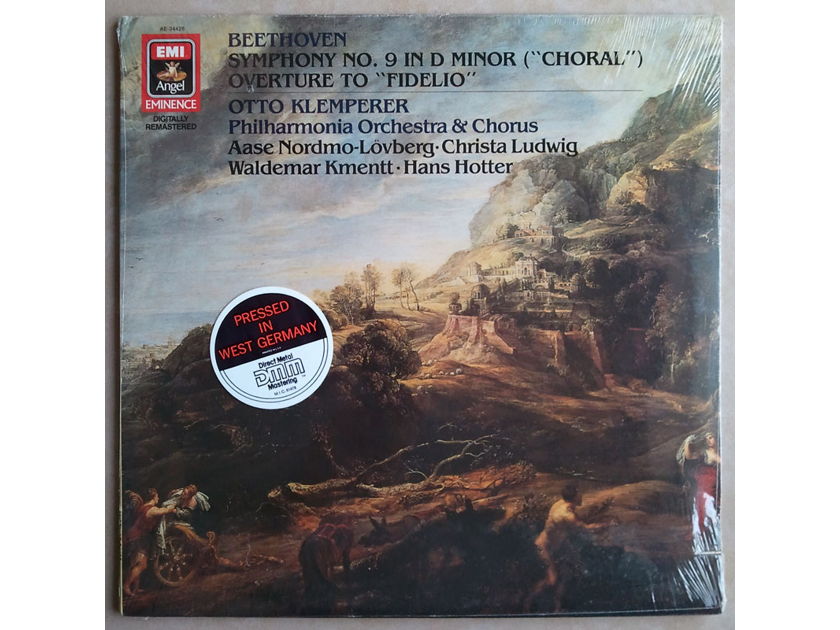 Sealed/EMI/Klemperer/Beethoven - Symphony No.9 "Choral", Fidelio Overture / Press in West Germany